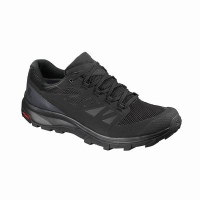 Férfi Salomon OUTLINE GORE-TEX Túracipő SA2569108 Fekete